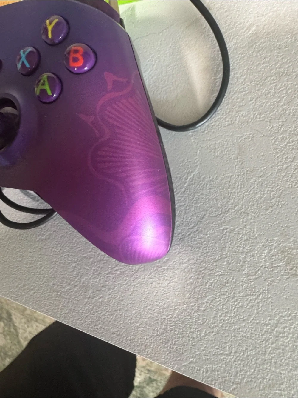 One Game Bundle with Purple Wireless Controller - Multiple Titles Included